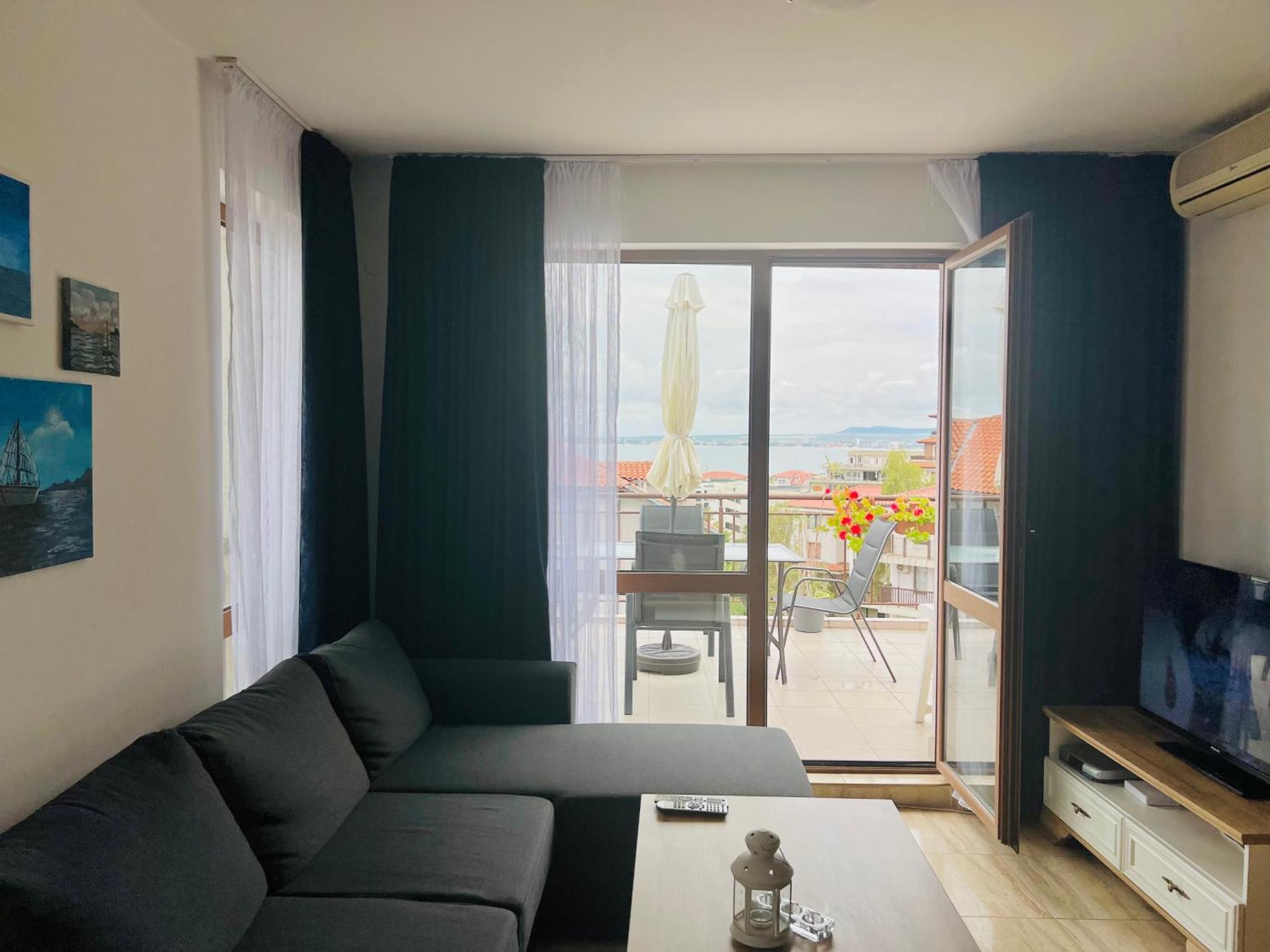 شقة La Terrace Sea View سفيتي فلاس المظهر الخارجي الصورة