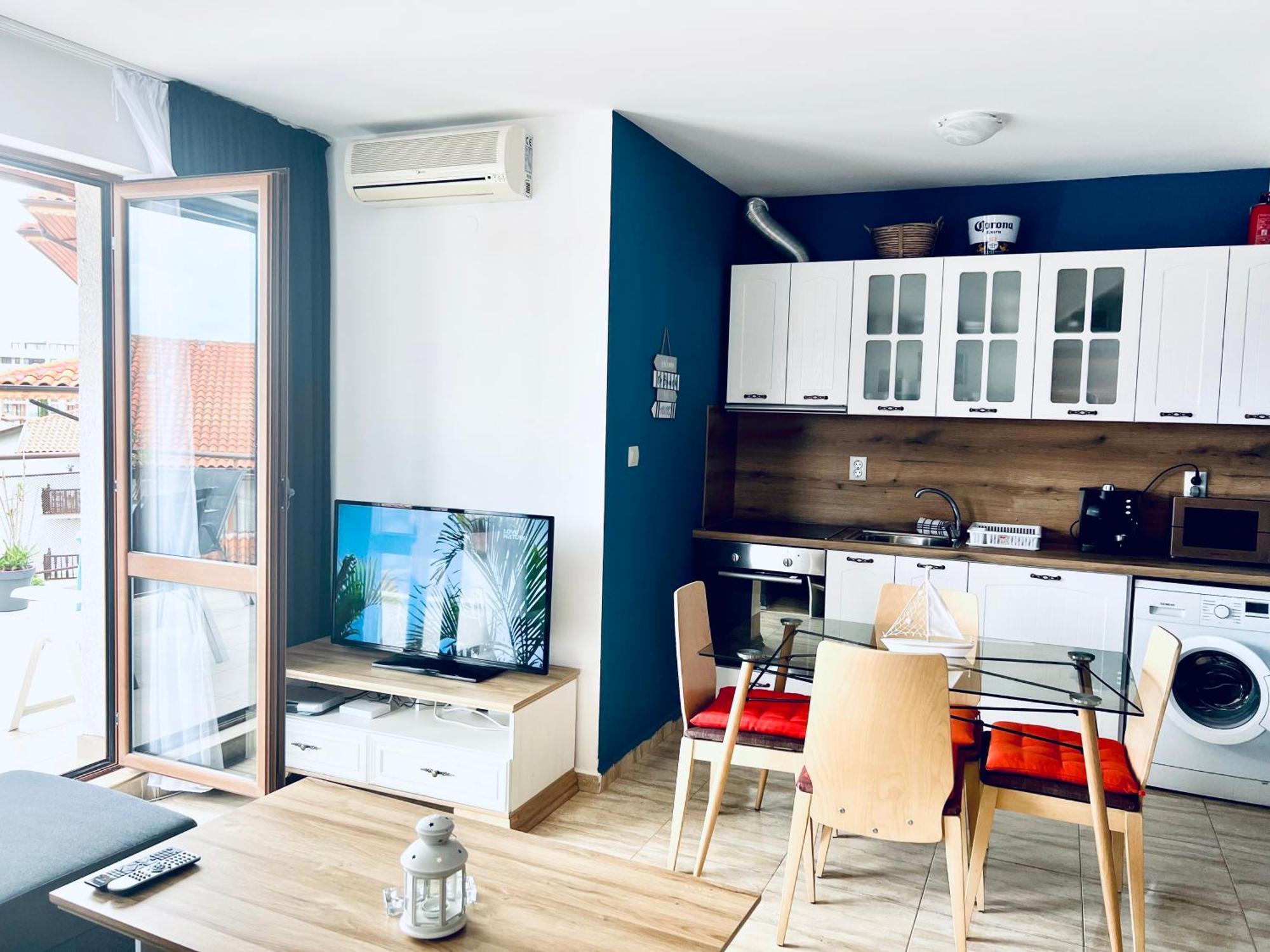 شقة La Terrace Sea View سفيتي فلاس المظهر الخارجي الصورة