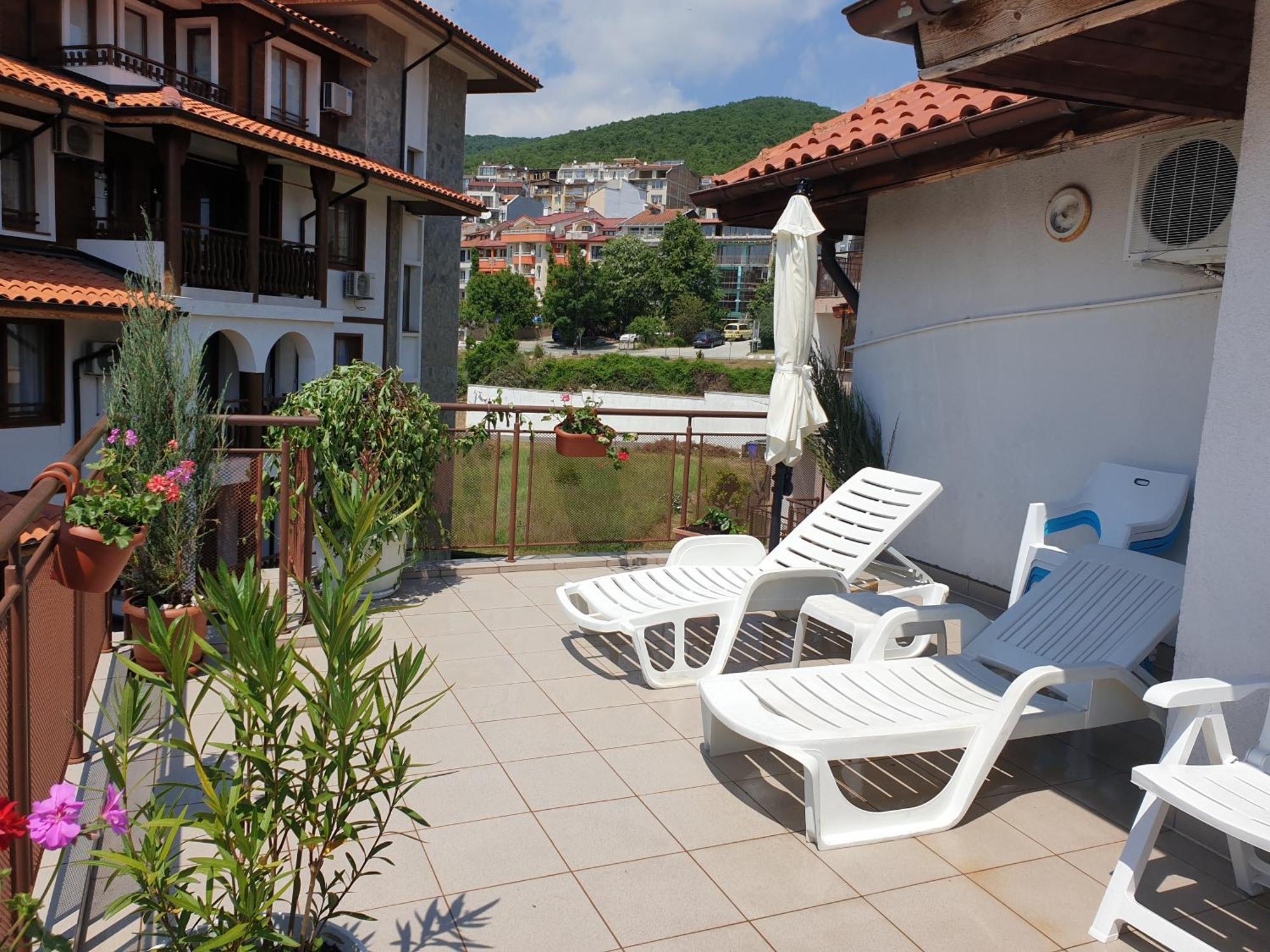 شقة La Terrace Sea View سفيتي فلاس الغرفة الصورة