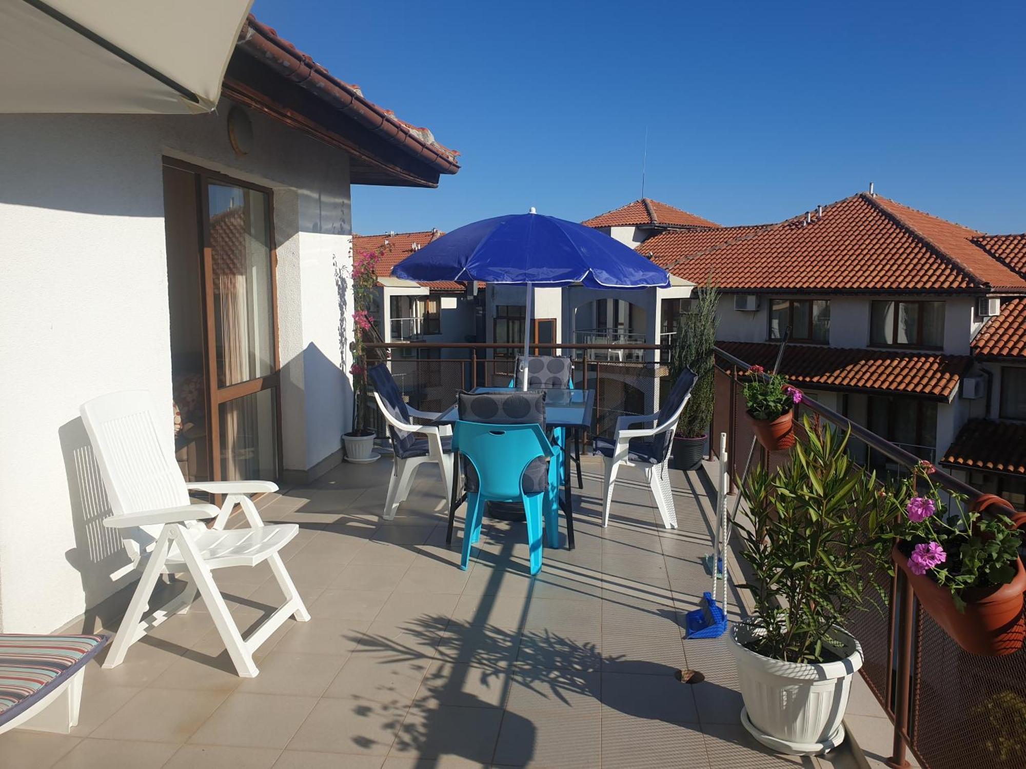 شقة La Terrace Sea View سفيتي فلاس الغرفة الصورة